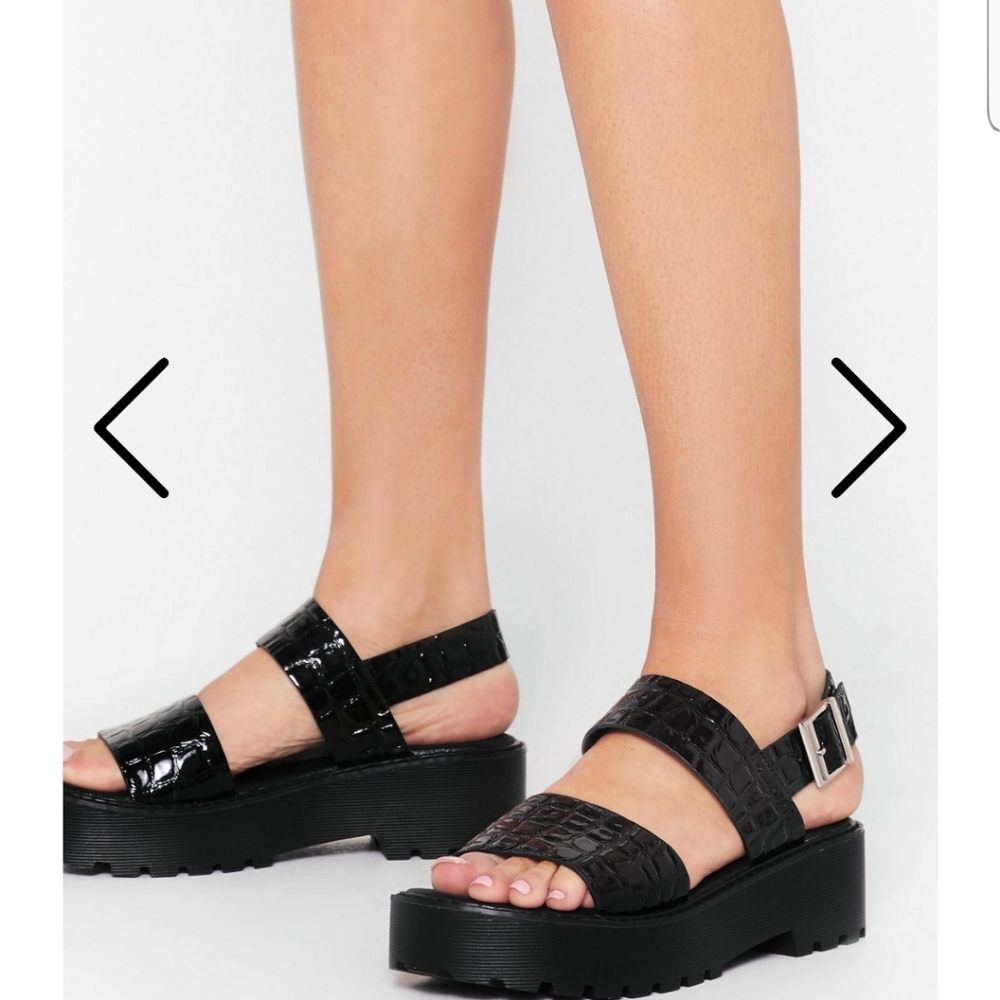 Nasty Gal , brand new never worn platform …